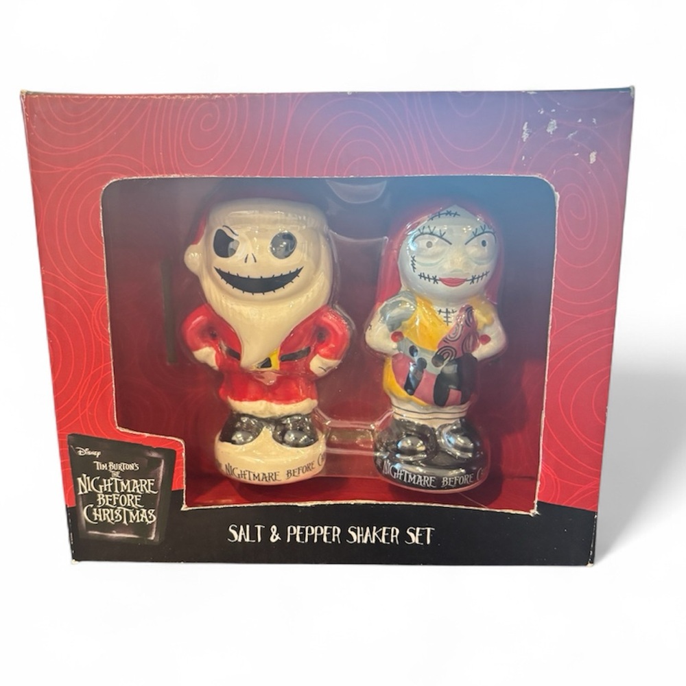 Nightmare Before Christmas Salt & Pepper Shaker Set